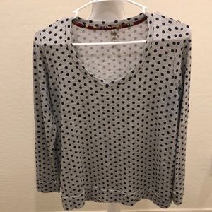 Soft, polka dotted top from Stitchfix- medium